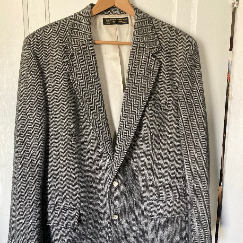 Brooks Brothers Pure Wool Blazer Men’s Size 43 Regular
